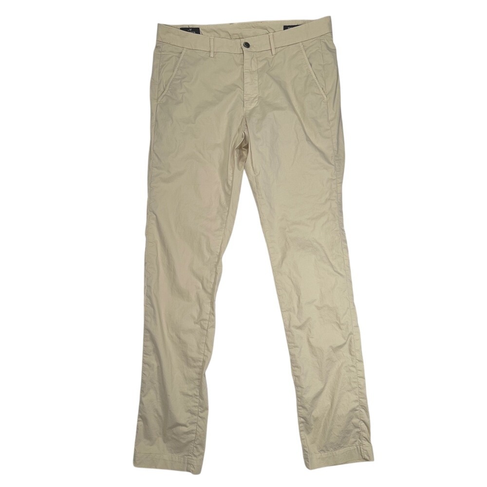 Mason's Men's Khaki Beige Chino Pants Straight Leg Casual Trousers Size 54 M